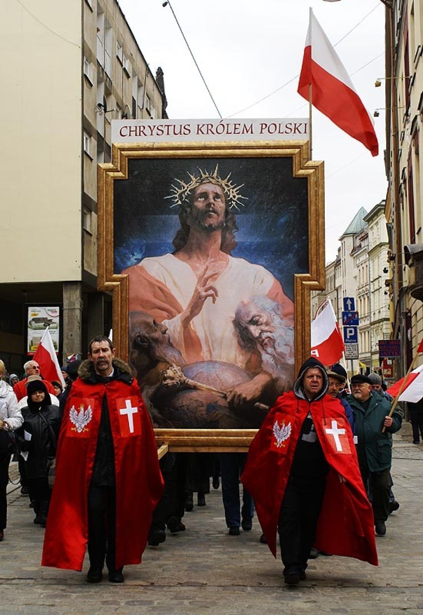 marsz chrystusa króla polski