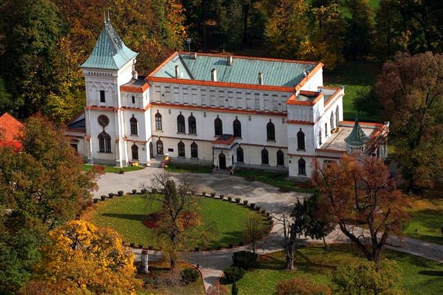 Park zamkowy w Przecławiu