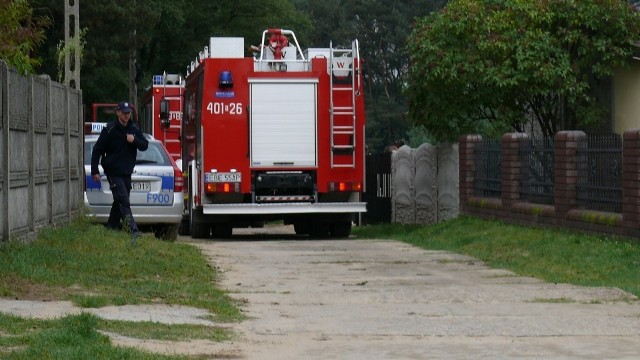 Akcja ratunkowa policji i strażaków w Maurycowie trwała około godziny