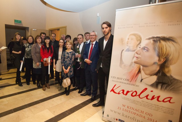 Ogólnopolska premiera filmu "Karolina" odbyła się 18 listopada w sanktuarium Bożego Miłosierdzia w krakowskich Łagiewnikach