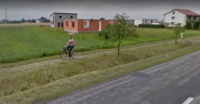 Gmina Gizałki w Google Street View