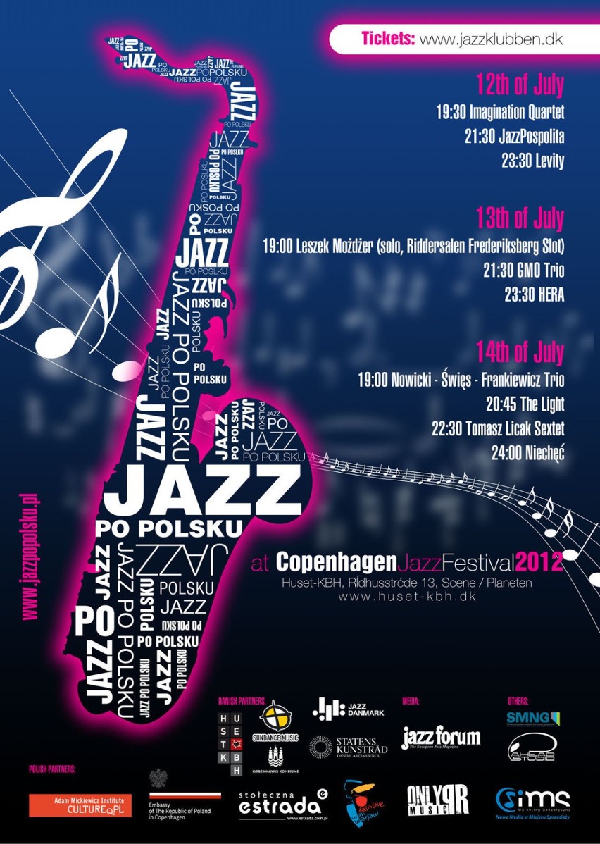 Wybierz się na Copenhagen Jazz Festival 2012