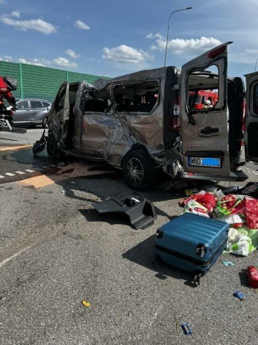 Śmiertelny wypadek na autostradzie pod Częstochową. Kierowca pił i brał narkotyki podczas jazdy