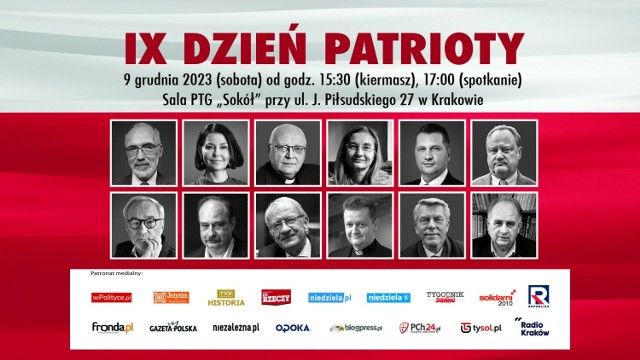 Organizowany przez wydawnictwo Biały Kruk dziewiąty już z kolei Dzień Patrioty jest wydarzeniem, które na stałe wpisało się w pejzaż polskiej kultury