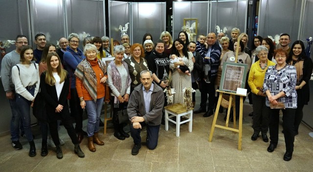 Wernisaż wystawy Agnieszki Gui w bibliotece