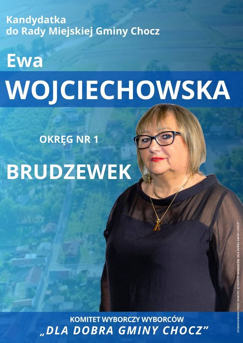 Ewa Wojciechowska (KWW „Dla Dobry Gminy Chocz”)