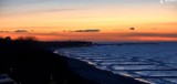 Przepiękny zachód słońca w Kołobrzegu, po słonecznym Dniu Kobiet