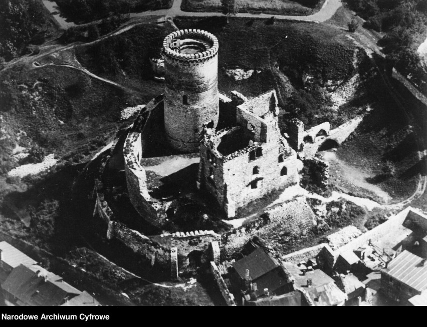 Zamek w Będzinie. Rok 1920...