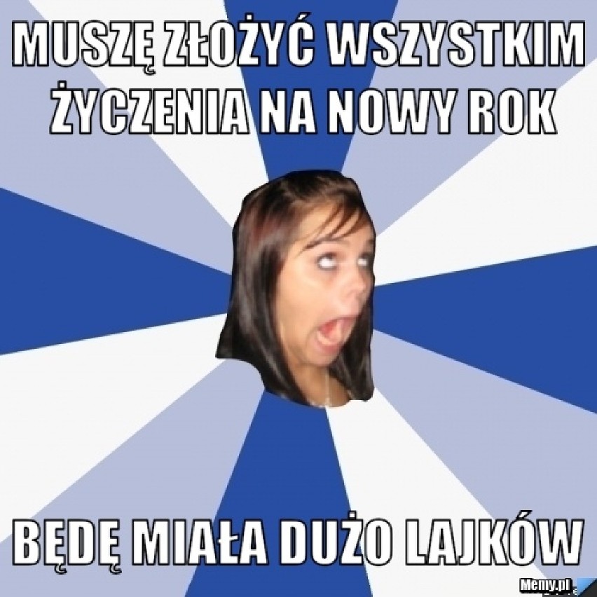 Najlepsze memy i śmieszne obrazki na Sylwestra i Nowy Rok.