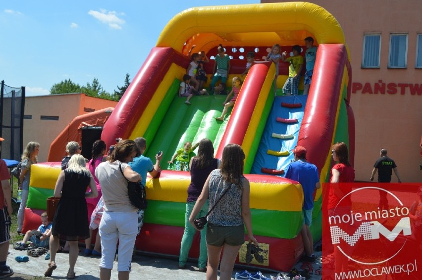 Piknik z okazji Dnia Dziecka dla dzieci pracowników włocławskiej Straży Pożarnej