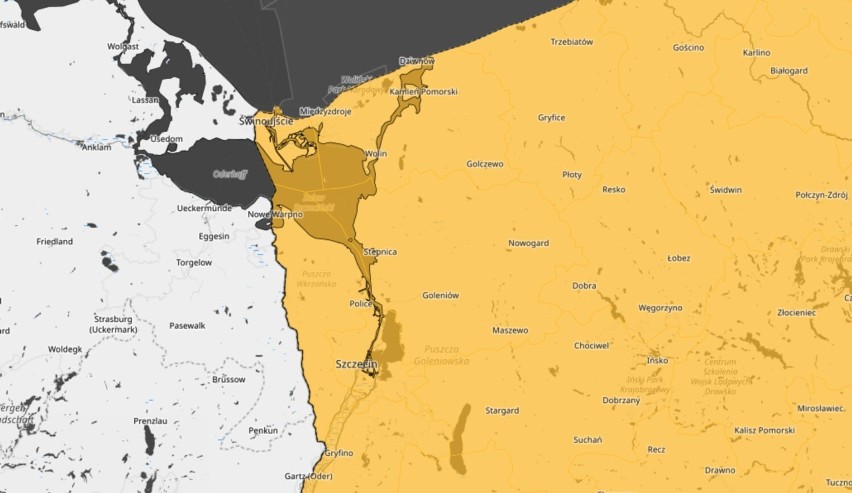 Ostrzeżenie pogodowe w Zachodniopomorskiem. Burze z gradem w większości kraju