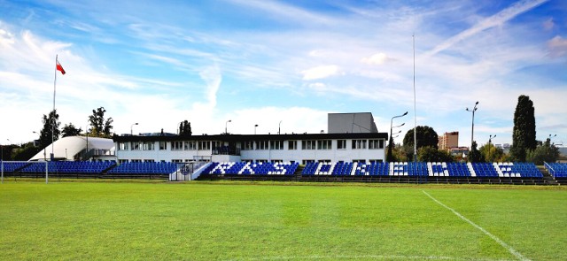 Stadion "RKS Okęcie" podczas naszej wizyty w 2021 roku