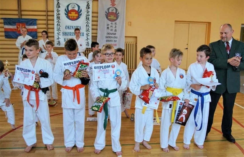 Najlepsi zawodnicy finałów Pucharu Pomorza Karate Shorin-Ryu...