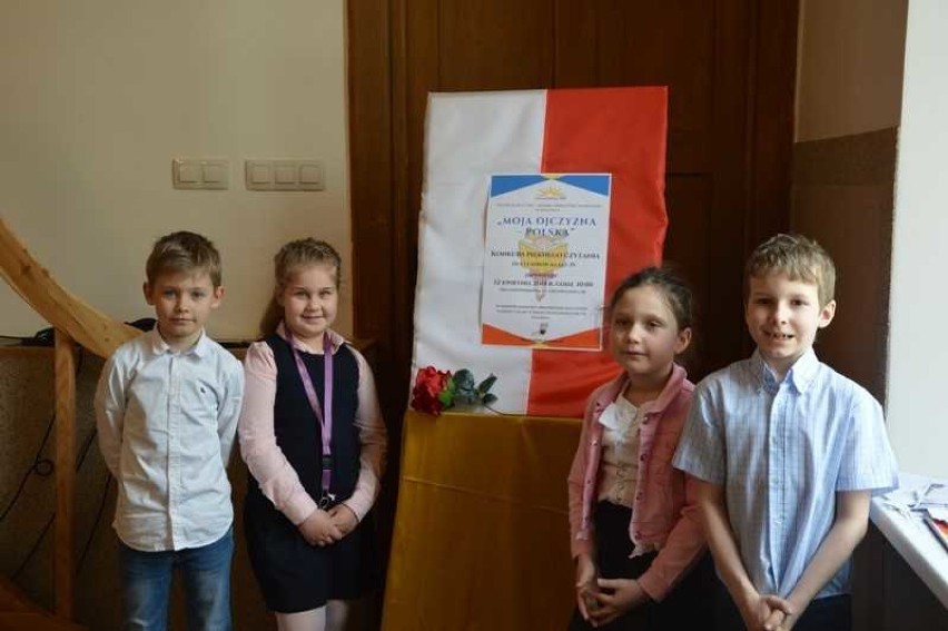 W Głuszycy uczniowie klas I -IV szkół podstawowych wzięli udział w konkursie pięknego czytania „Moja Ojczyzna - Polska"