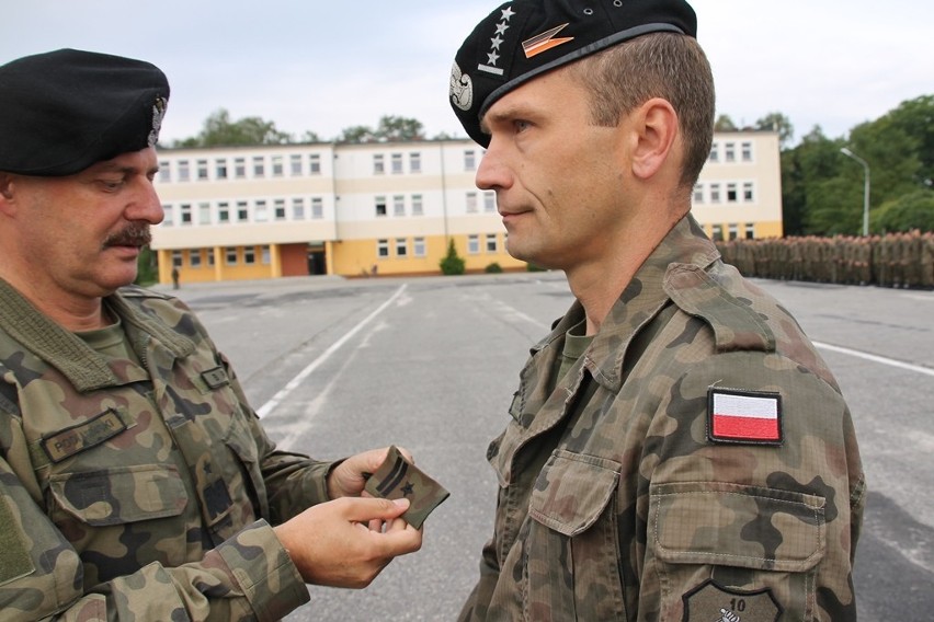 Major Ireneusz Marciniak będzie od teraz nowym szefem wojsk...