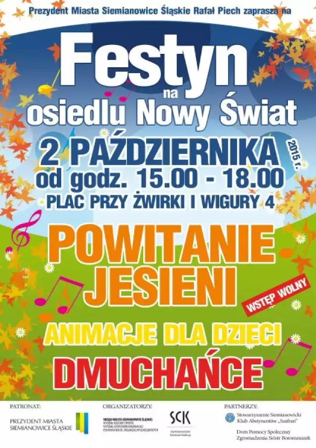 Nowy Świat Siemianowice: W piątek fetyn na Nowym Świecie