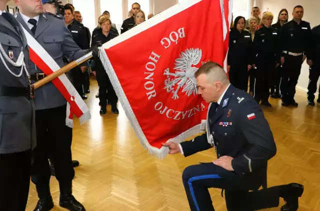 Nowym komendantem policji w Hajnówce został mł. insp. Paweł Zabrocki