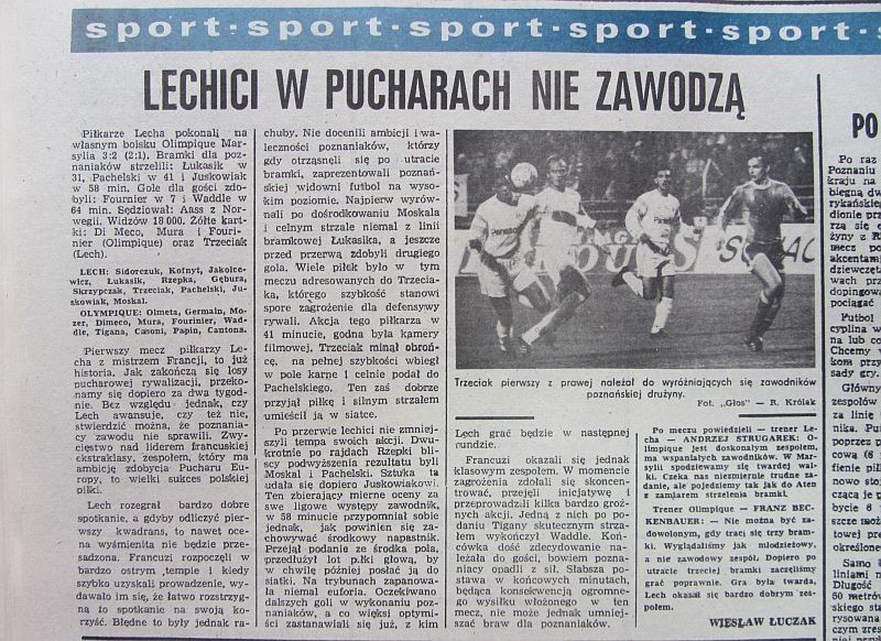 25 października 1990 roku w Poznaniu stawił się mistrz...