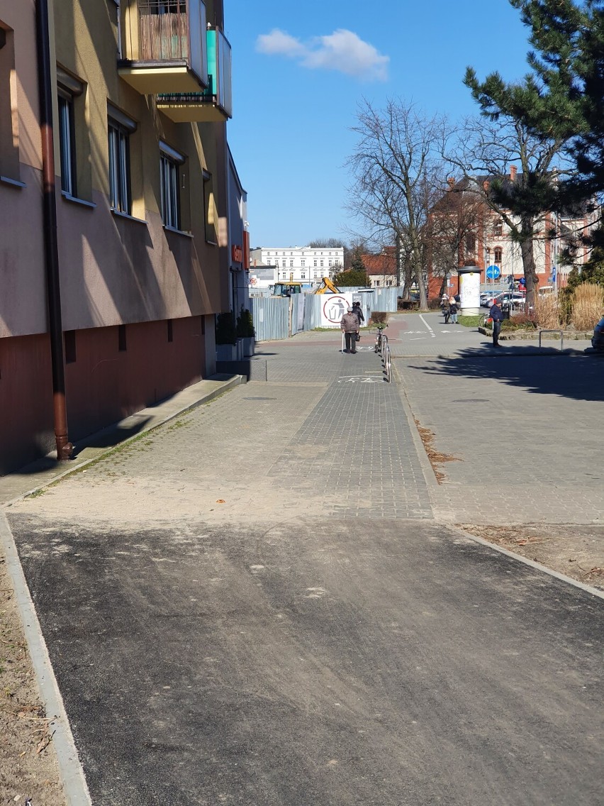 Kolejna, nowa ścieżka rowerowa w centrum Leszna gotowa i to przed terminem