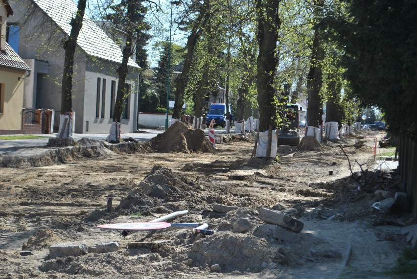 WOLSZTYN: Najnowsze zdjęcia remontu ul. Lipowej