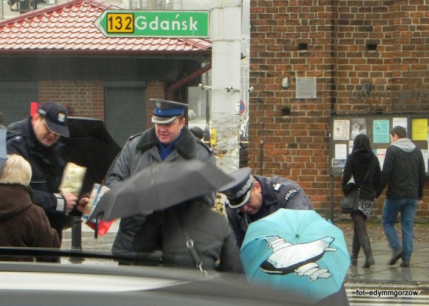 Na ulicach Gorzowa kwestował sam szef Lubuskiej Policji
