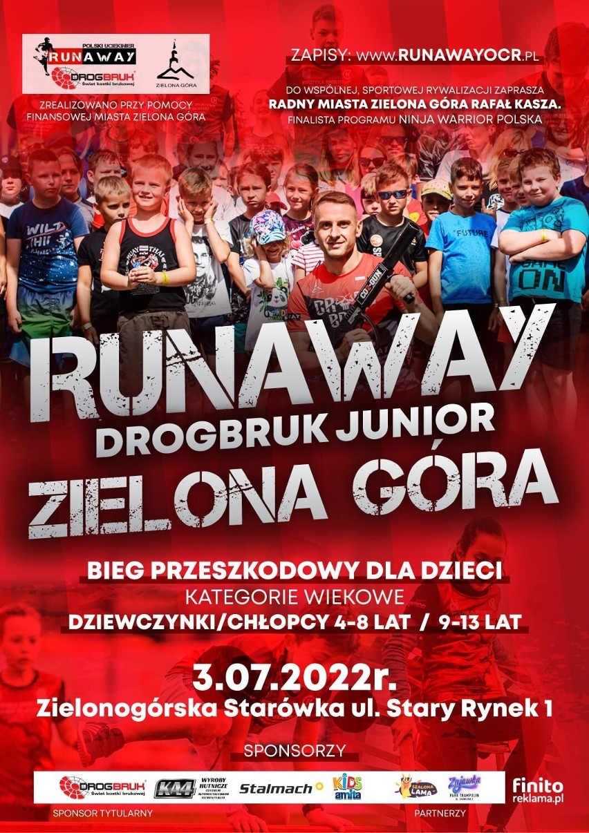 W Runaway Drogbruk Junior w Zielonej Górze wystartują dzieci...