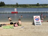 Zakaz kąpieli na Słoneczku w Piotrkowie. Woda wciąż nie nadaje się kąpieli - ostrzega sanepid ZDJĘCIA, VIDEO