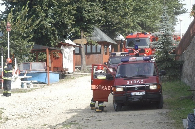 Ewakuacja na Jeziorze Żywieckim [ZDJĘCIA]