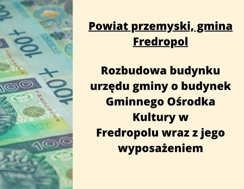 Rządowy Fundusz Inwestycji Lokalnych. Miliony złotych dla gmin wokół Przemyśla. Zobacz listę inwestycji