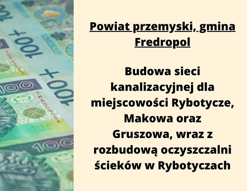 Rządowy Fundusz Inwestycji Lokalnych. Miliony złotych dla gmin wokół Przemyśla. Zobacz listę inwestycji