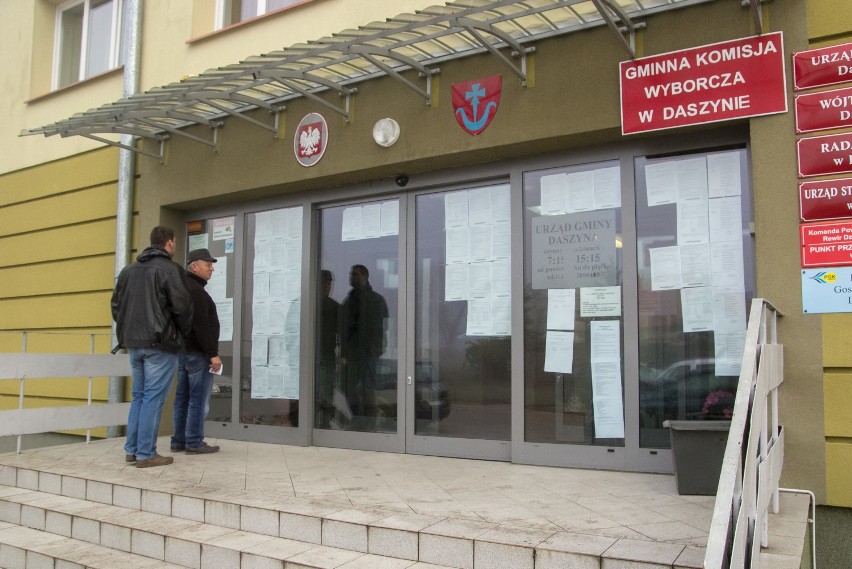 Ogłoszenie wyników wyborów w gminie Daszyna