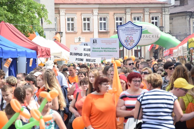 Organizatorami wydarzenia było PSONI koło w Jarosławiu oraz Marszałek Województwa Podkarpackiego. W akcję włączyły się także miejskie i powiatowe instytucje, uczniowie i studenci.

 Zobacz też: Z czym na co dzień borykają się osoby niepełnosprawne?
