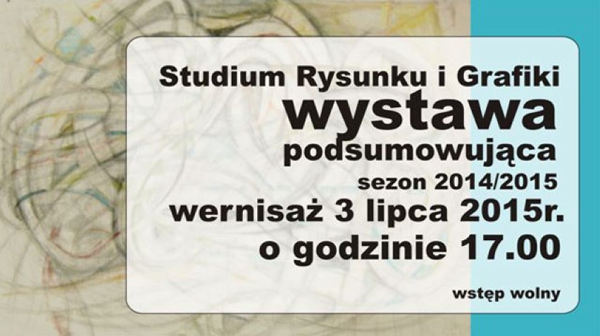 Wystawa w Jastrzębiu: prace uczestników Studium Rysunku i...
