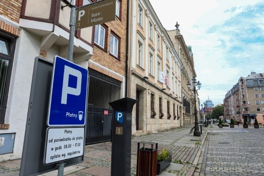 Strefa Płatnego Parkowania w Szczecinie z dodatkowym oznakowaniem. To spore ułatwienie dla kierowców
