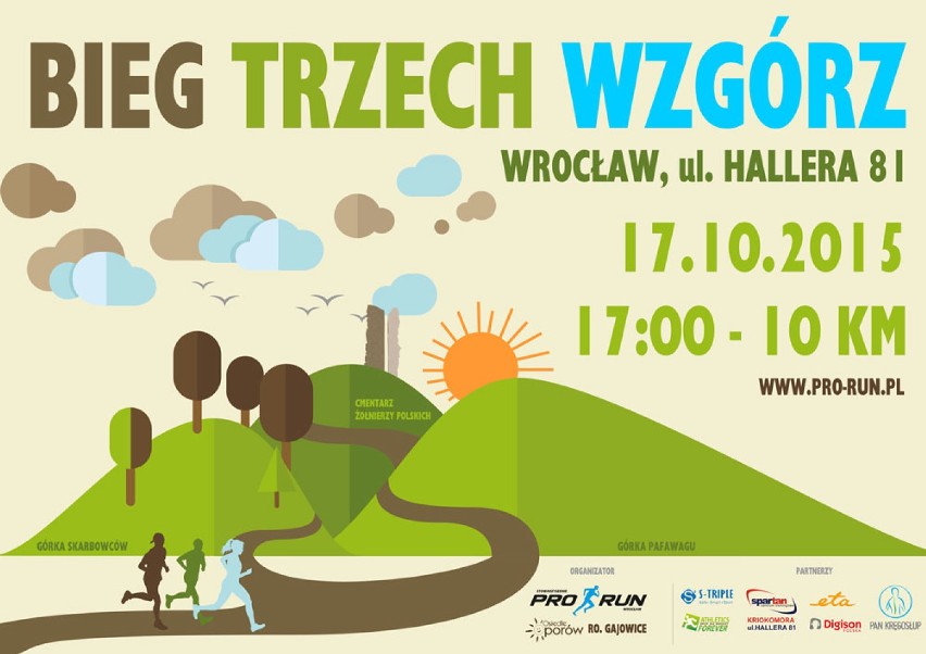 Bieg Trzech Wzgórz - trwają zapisy