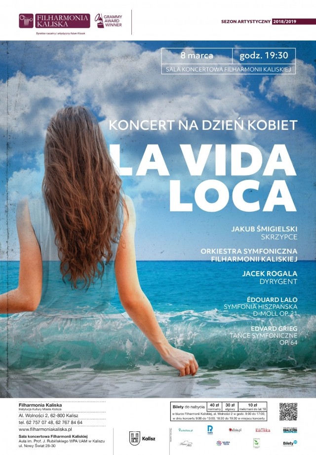 Koncert "La Vida Loca" z okazji Dnia Kobiet w Filharmonii Kaliskiej |  Kalisz Nasze Miasto