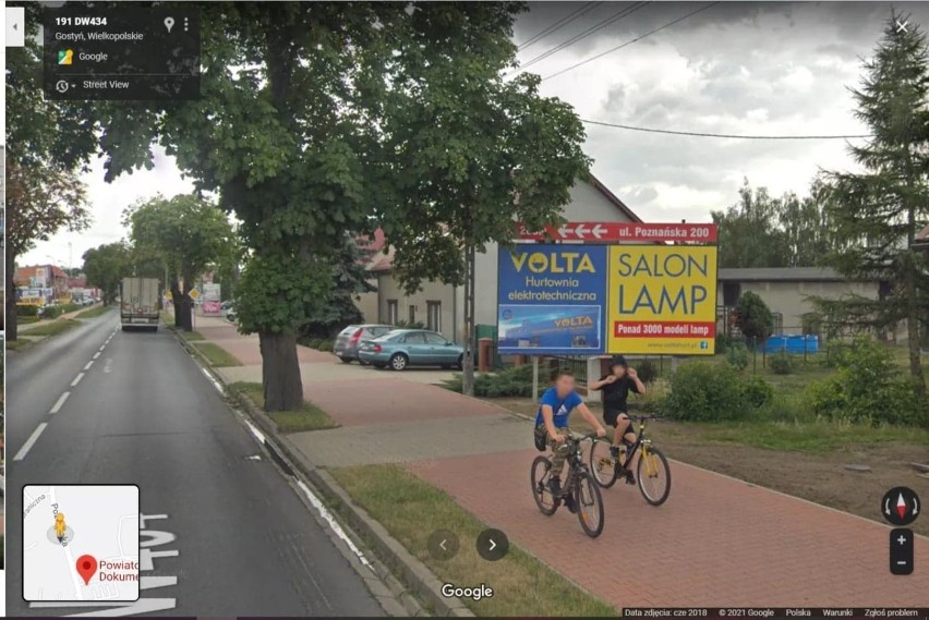 Gostyń na zdjęciach w Google Street View. Kogo uwieczniły kamery? Zobaczcie! 