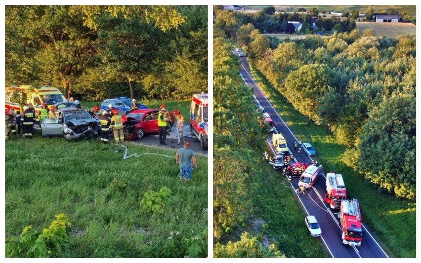 Wypadek na drodze Włocławek - Lipno