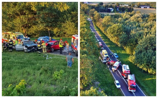 Wypadek na drodze Włocławek - Lipno