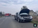 Wypadek na trasie do Powidza. Auto zderzyło się z jednośladem