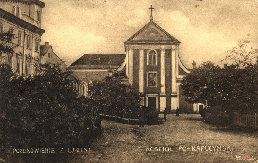 Kościół i klasztor Kapucynów 

Rok: 1909