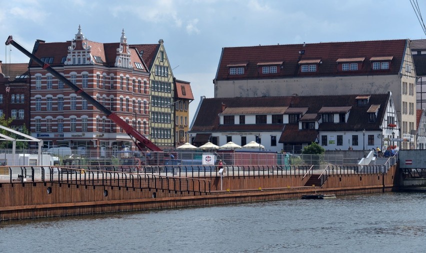 W piątek zostaną otwarte nabrzeża Wyspy Spichrzów