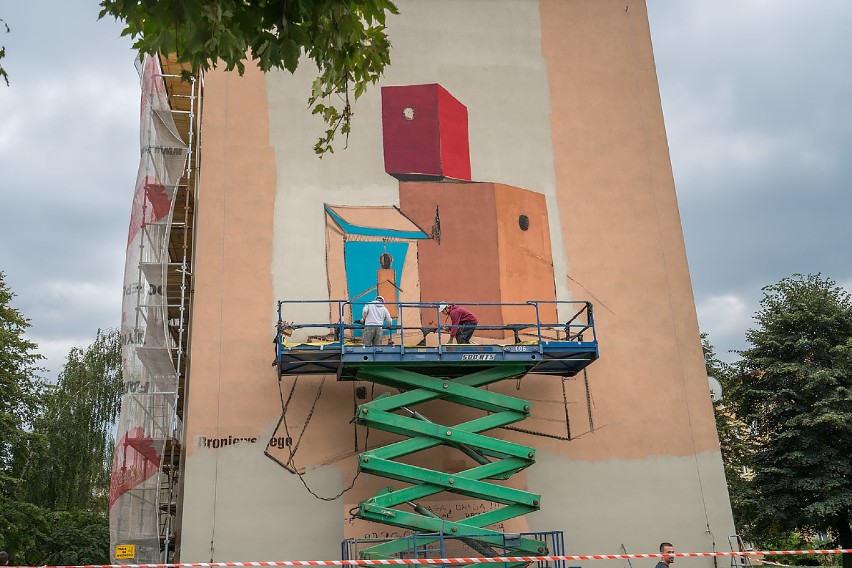 Nowy Sącz. Nowy mural magistra Morsa [ZDJĘCIA]