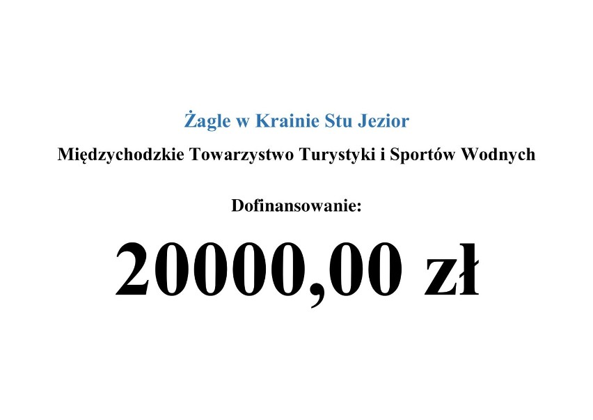 Dofinansowali zadania publiczne w gminie Międzychód