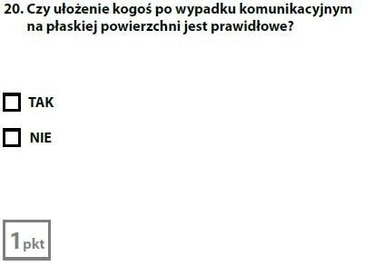 W nowych testach na prawo jazdy na przeczytanie pytania i...