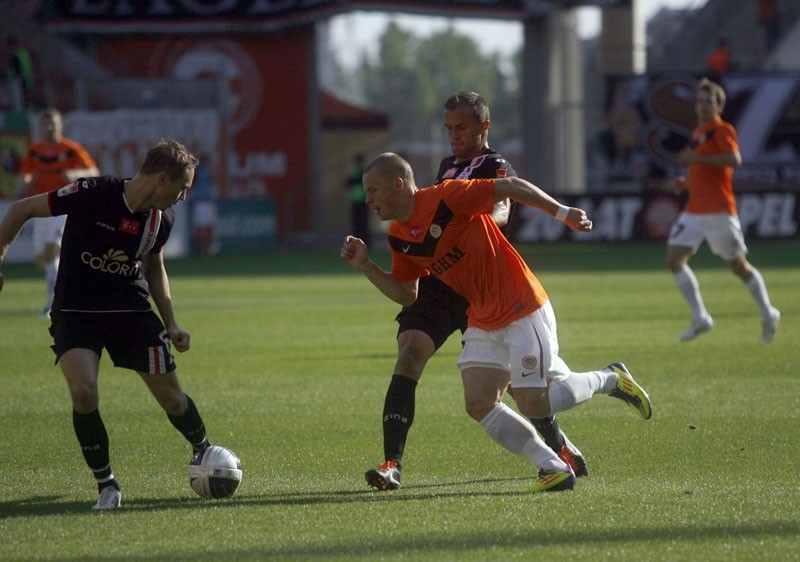 Lubin: KGHM Zagłębie Lubin - ŁKS Łódź 2:1 (ZDJĘCIA)