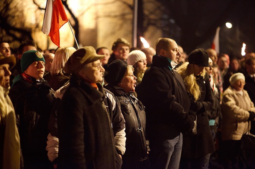 Manifestacja pamięci o Żołnierzach Wykletych