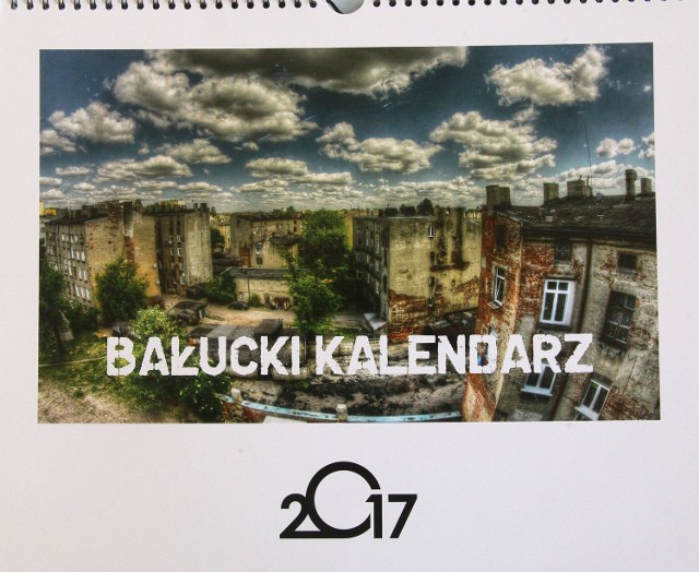 Kalendarz 2017. Łódź na każdy z 12 miesięcy