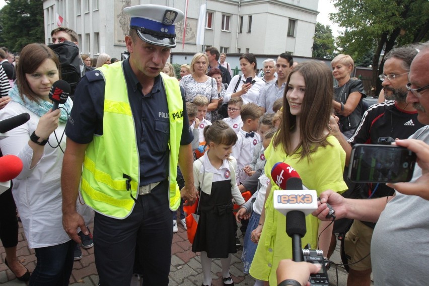 Roksana Węgiel w Zespole Szkół Katolickich w Sosnowcu,...