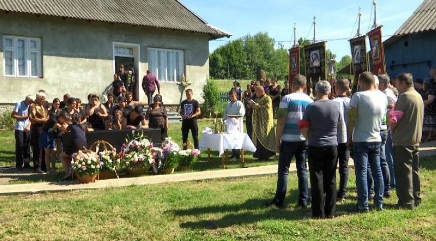 Pogrzeb obywatela Ukrainy, którego znaleziono w lesie między Wągrowcem a Skokami. Prokuratura cały czas wyjaśnia okoliczności jego śmierci